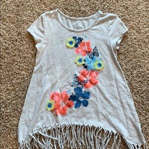 Justice fringe t-shirt